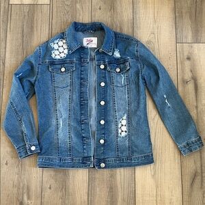 Justice Blue Denim Jacket